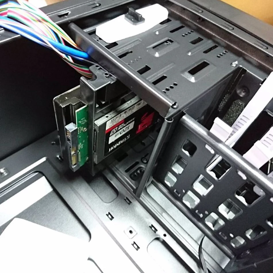 Держатель для жесткого диска SSD 3 шт./лот 2 5 до дюйма кронштейн-конвертер адаптер 25