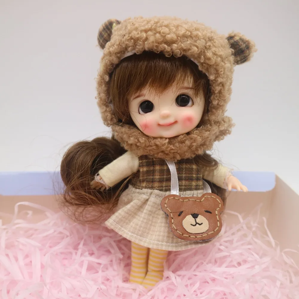 STO doll OB11 customization 1/8 BJD dolls Mini Dimples Eggs Laugh clothing | Игрушки и хобби