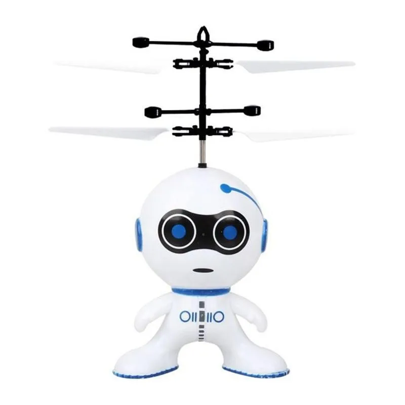 

Flying Robot Toy USB Cable Sensing Fly Robot Kids Toys Electronic Aircraft Suspension Toys For Child Smart Pet Action RC Robot
