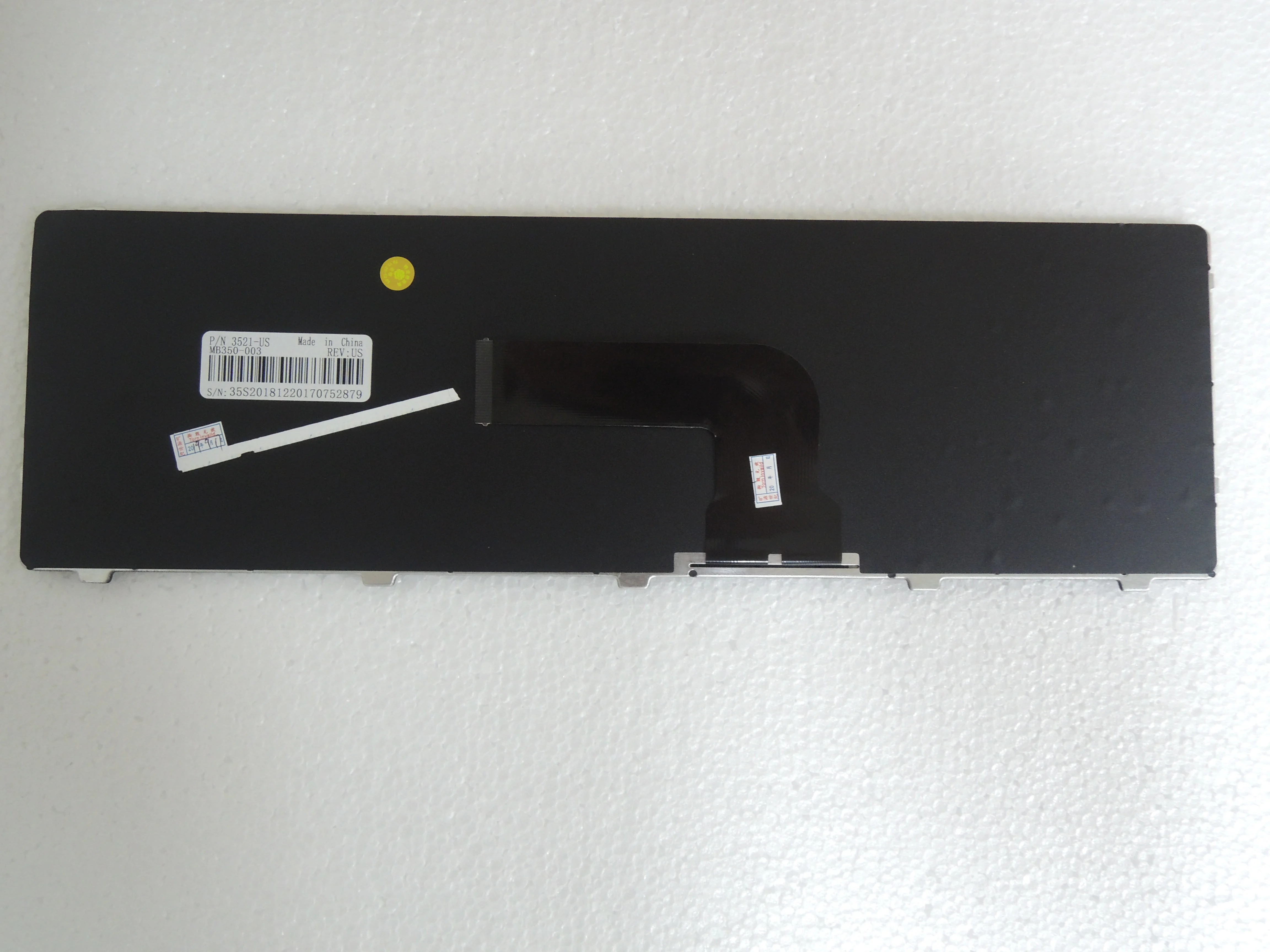 Новая черная клавиатура для ноутбука Dell Inspiron 15 15R 3521 3537 5421 5521 5537 15-5535 15V-1316 |