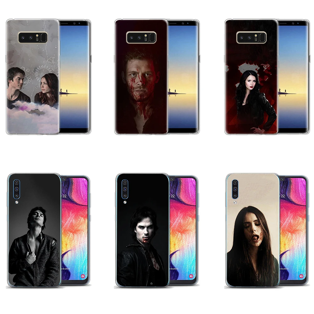 Вампира Дневники мягкий чехол для samsung Galaxy A9 A8 A7 A6 A5 J8 J4 J6 Prime Plus 2018 2017 A2 ядро| |