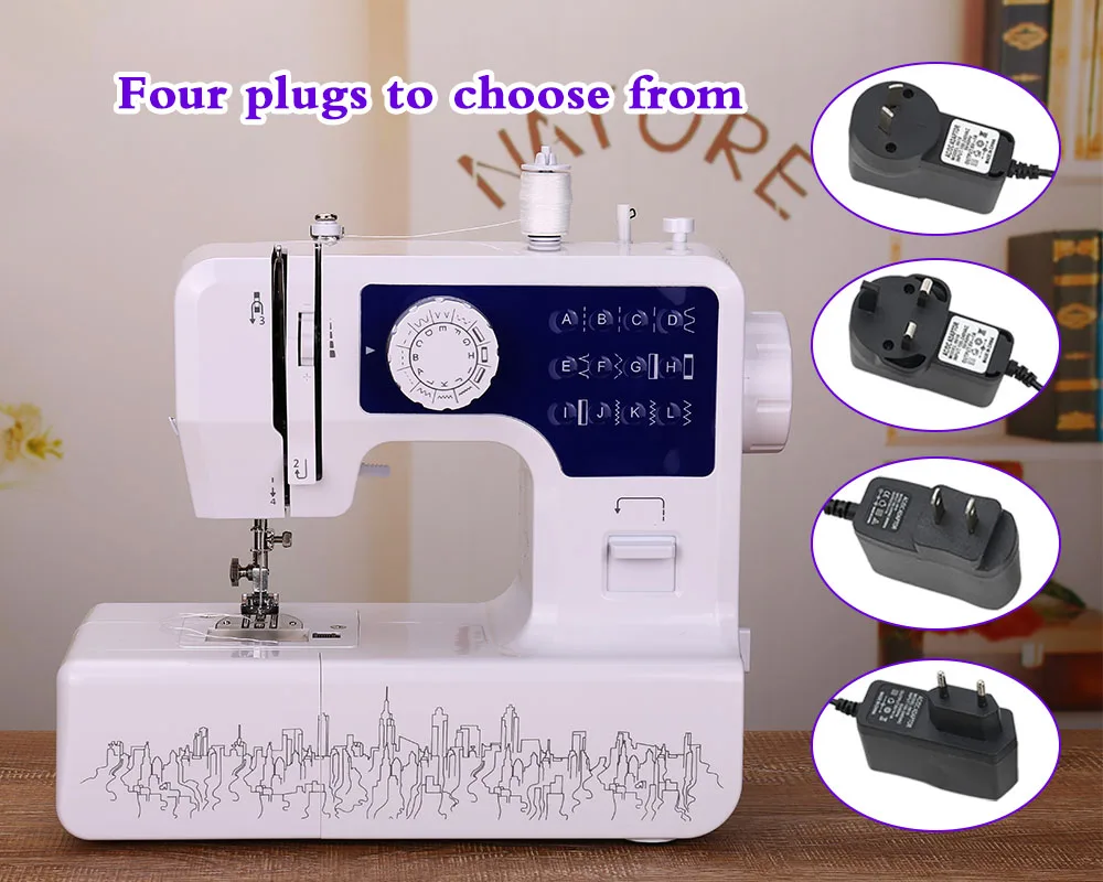 Другая швейная машинка комбинированная для шитья с ножками аксессуары оверлок