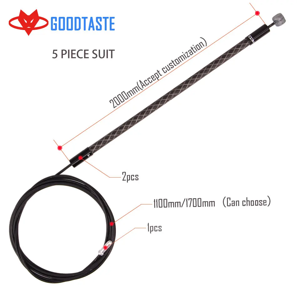 5 шоссе горный велосипед Тормозная плетеная линия Трубка Набор трубка тормозной