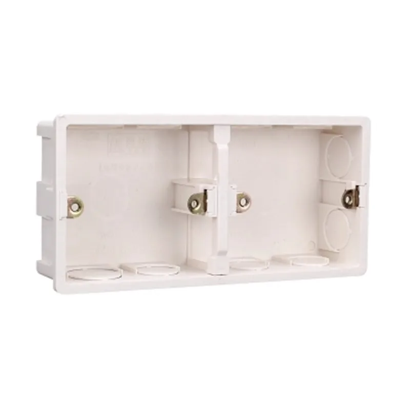 Двухрядный переключатель panelc скрытая коробка нижняя встроенный тип 86 панель