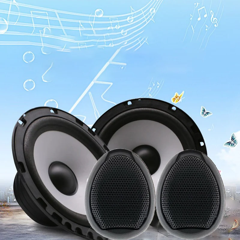 2 шт. автомобильная Колонка сабвуфер 1000 Вт в машину|ВЧ-динамики| |