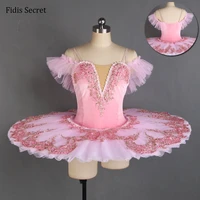 sugar plum fairy pink classical pancake tutufemale yagp professional ballet competiton dance tutuballerina stage costume dress