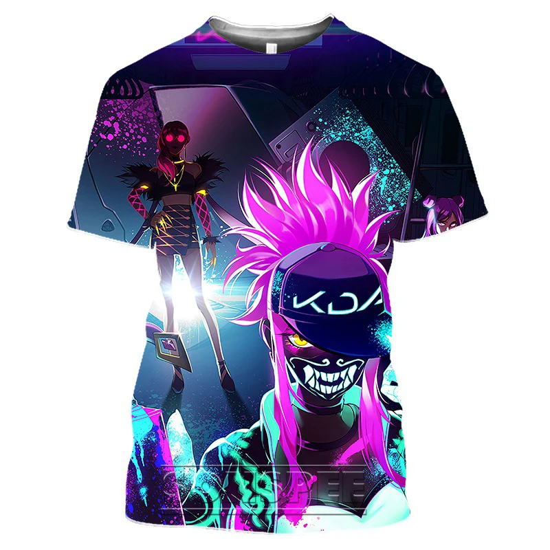 

Футболка Мужская/женская с 3D-принтом «League of Legends»