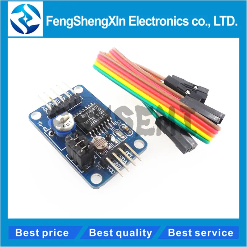 PCF8591 AD/DA Converter Module Analog to digital converter To Digital Conversion+Cable | Электронные компоненты и