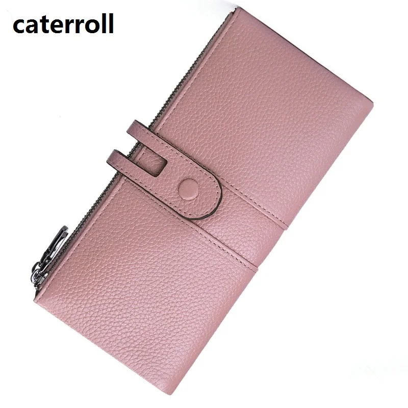 Женские кошельки из натуральной кожи роскошный брендовый клатч кошелек длинные