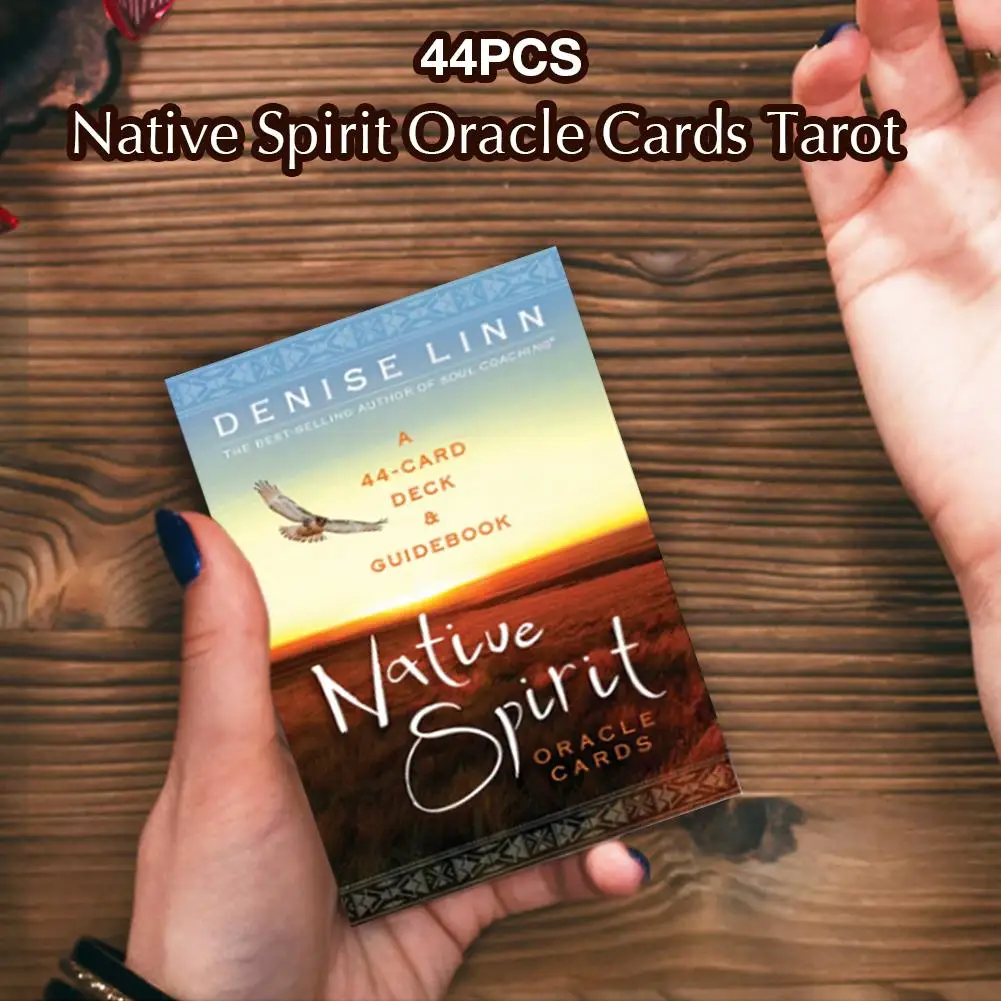 44 Native Spirit Oracle Cards Tarot Board Games Family Party Best Fate Prediction Card Deck | Игрушки и хобби