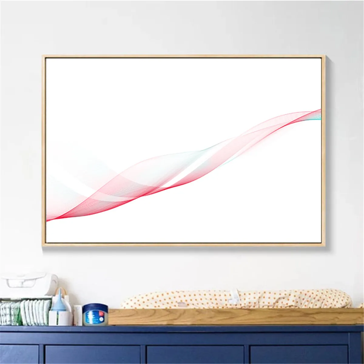 

Color Aesthetic Romantic Elegant Art Curve Abstract Hanging Poster Canvas Print Painting Wall Art Living Room Home Decoration