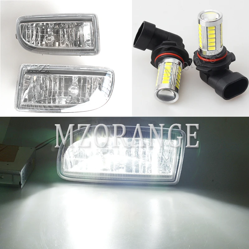 Для LAND CRUISER 100 светодиодный туман светильник s головной для Toyota LC100 1998 2007 HDJ100