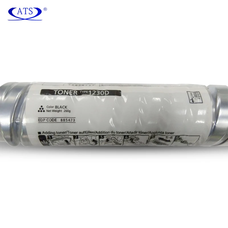 Картридж с тонером 260 г для Ricoh Aficio 1610D 1230D MP1610 2015 2018 1810 2016 2020 MP2000 MP2011 MP1911 MP1811 MP2012 MP1812 |