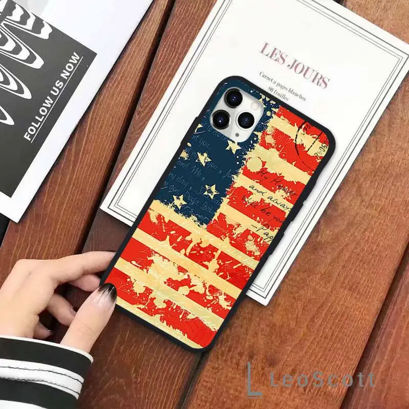 

USA Canada Mexico country flag Phone Cases for iPhone 11 12 pro XS MAX 8 7 6 6S Plus X 5S SE 2020 XR Soft silicone Funda
