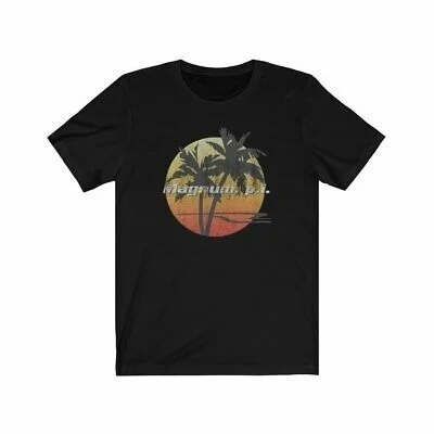 

Magnum PI 80s Retro TV Faded T-Shirt