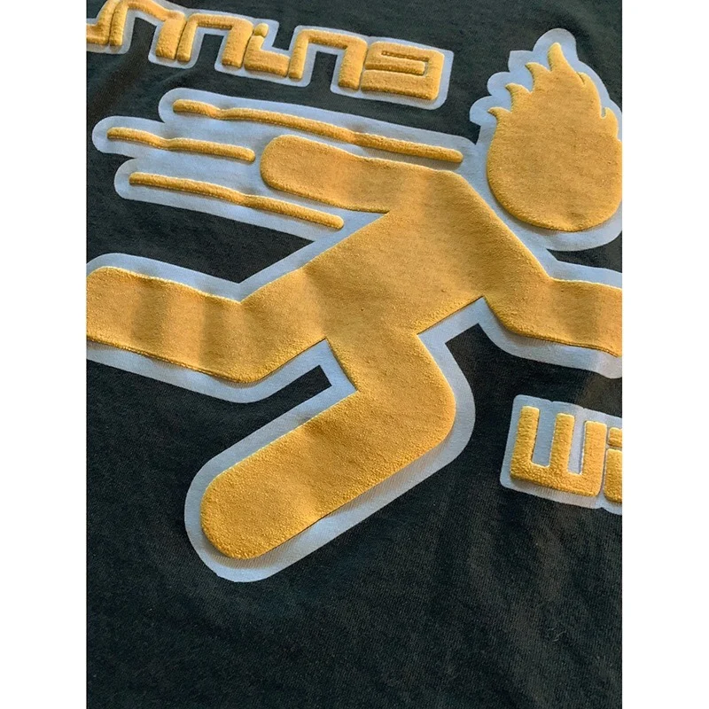 

2021SS Travis Scott Cactus Jack Running Wild Tee TS T Shirt Men Women Letter Print Short-sleeved T-shirt Fashion Casual Tshirt