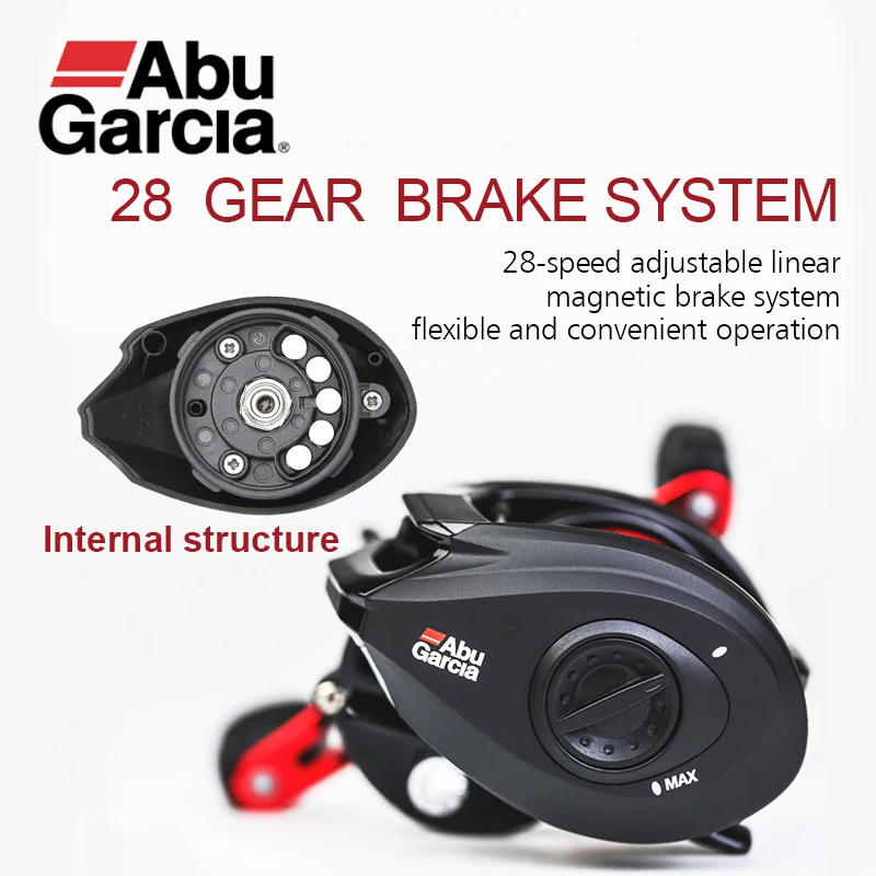 Катушка для заброса приманки ABU GARCIA BLACK MAX3 4 + 1 шарикоподшипник передаточное число