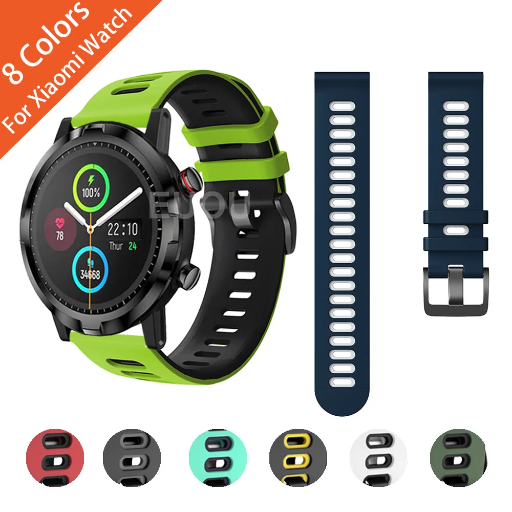 For Xiaomi Haylou RT LS05S Strap Silicone Watchband correa Smart Watch Band Accessories Replaceable Belt Bracelet Wristband