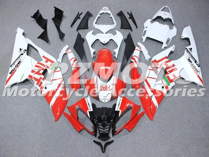 

НОВЫЕ комплекты обтекателей из АБС-пластика, подходят для Yamaha YZF-R6 R6 2008 2009 2010 2011 2012 2013 2014 2015 2016, красного цвета