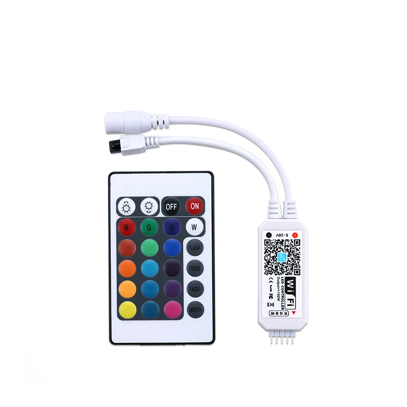 Экшн-камера с Wi-Fi одной RGB / RGBW /RGBWW светодиодные Управление ИК/RF пульт