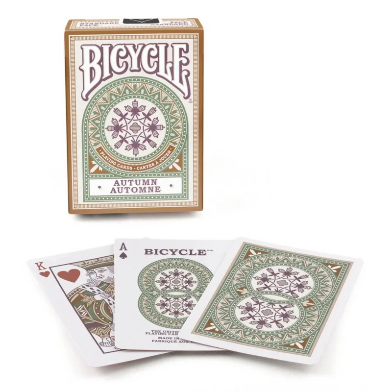 

Bicycle Autumn Playing Cards Poker Size USPCC Limited Edition Deck New Sealed Magic Cards Magic Tricks Props for Magician