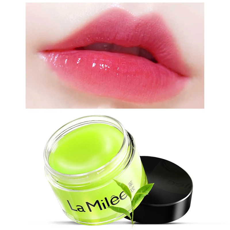 

20g Pure and Fresh Matcha Moist lip film Moisturizing Lip Balm Anti cracking Exfoliating Scrub Lip care Free shipping