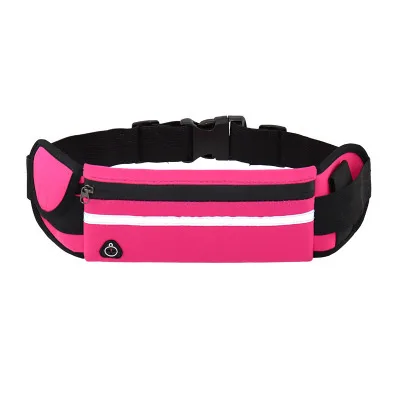 pink YUYU поясная сумка для бега спортивная сумка для бега велосипедная сумка для телефона водонепроницаемый держатель женский ремень для бега поясная сумка - Цвет: pink