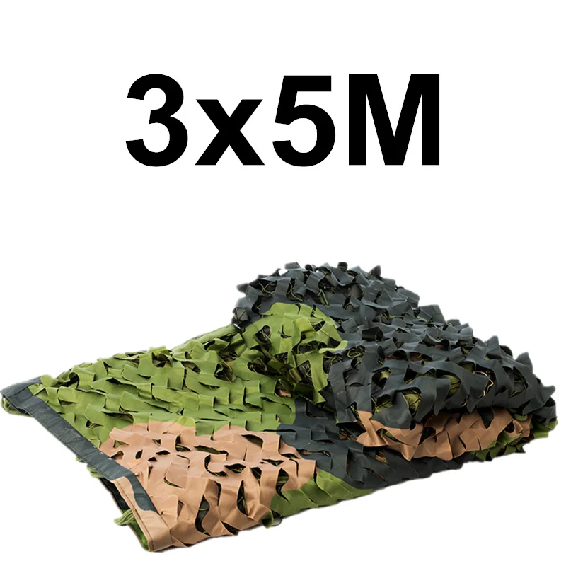 Woodland 3-colors WELEAD 3x5 м усиленная камуфляжная сетка военный белый синий песок черный садовый тент скрывающие сетки наружные навесы 3x5 5x3 3*5 м 5*3 м - Цвет: Woodland 3-colors