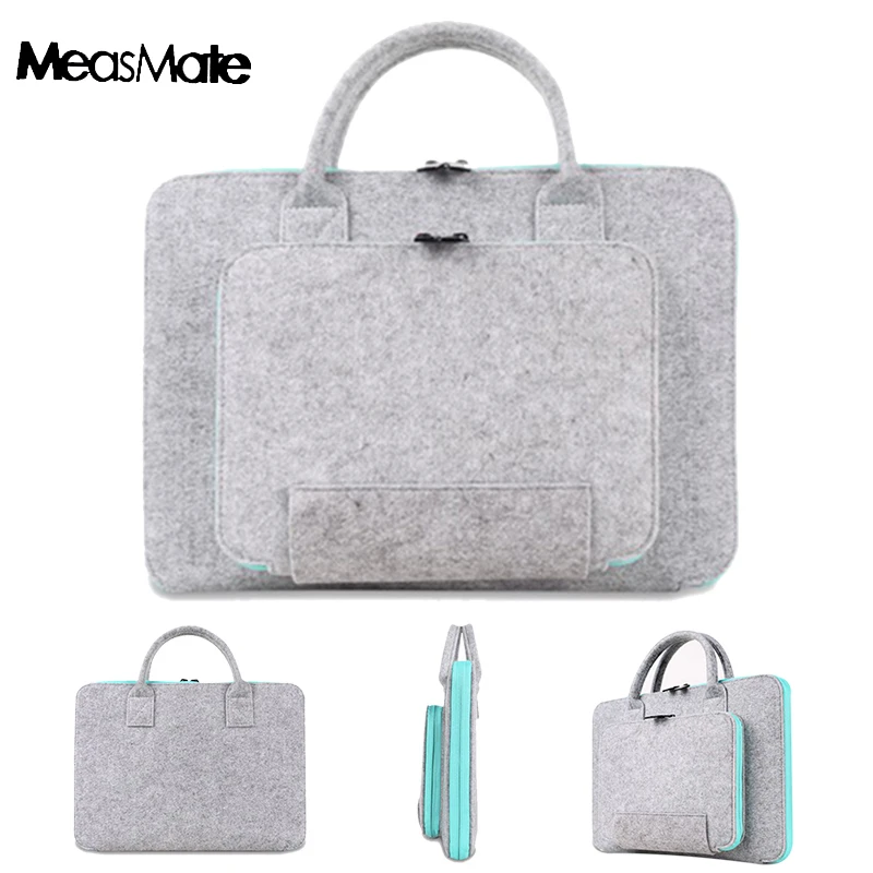 11 13 15 дюймов шерстяной войлок рукав сумка для ноутбука для samsung Xiaomi Macbook Air 11 13 Pro 15 retina ноутбук рукав сумка