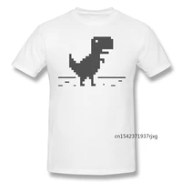pacman t shirt slow internet fashion short sleeve black white color anime shirt lycra casual tops customized products