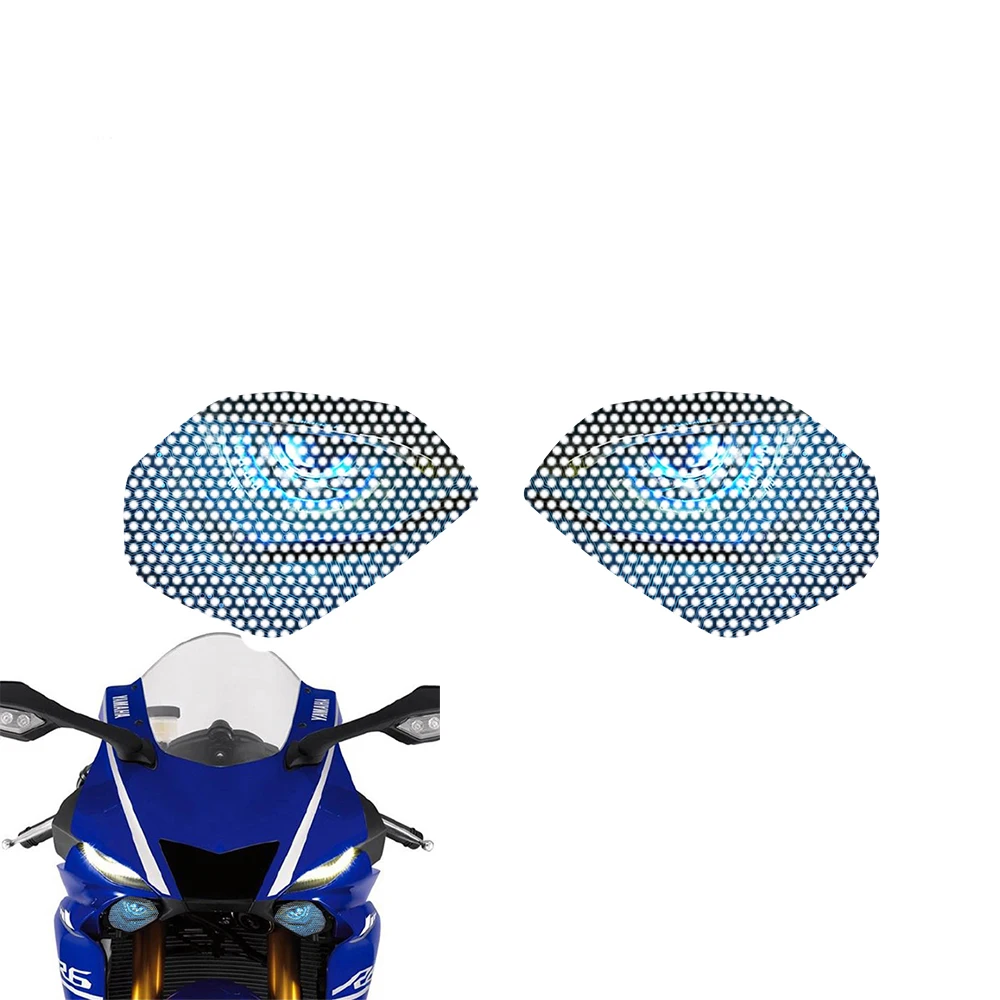 Защитная Наклейка на фару газовая для Yamaha YZF R1 2015-2018 R6 MT-10 2017-2018 углеродная