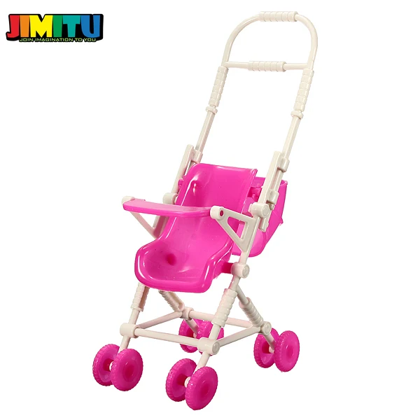 JIMITU новая DIY сборка коляска тележка кукла мебель Happy Family аксессуары для
