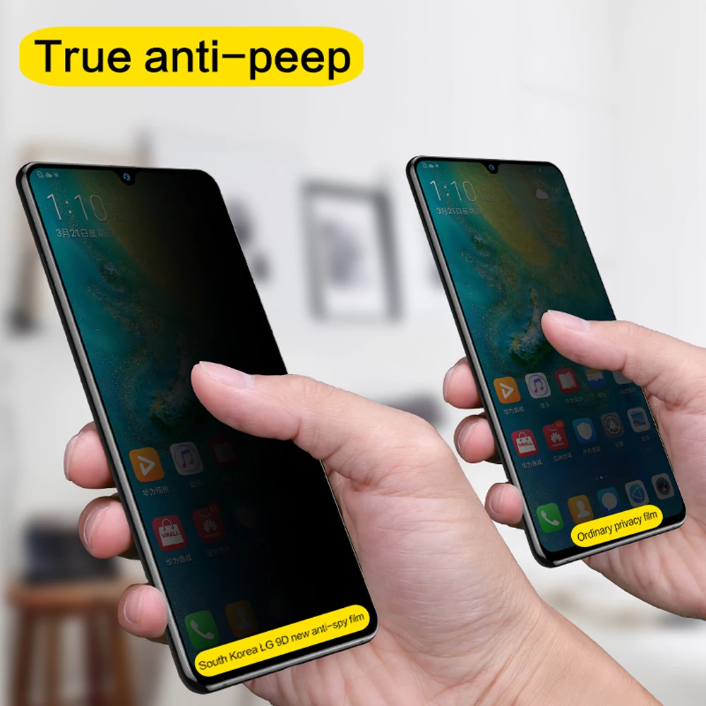 Защитное стекло SmartDevil закаленное 3d для Huawei mate 20 pro защита экрана от