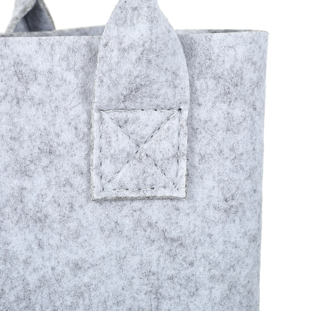 Фетровая сумка для покупок Новая модная женская хранения на плечо ручная черный