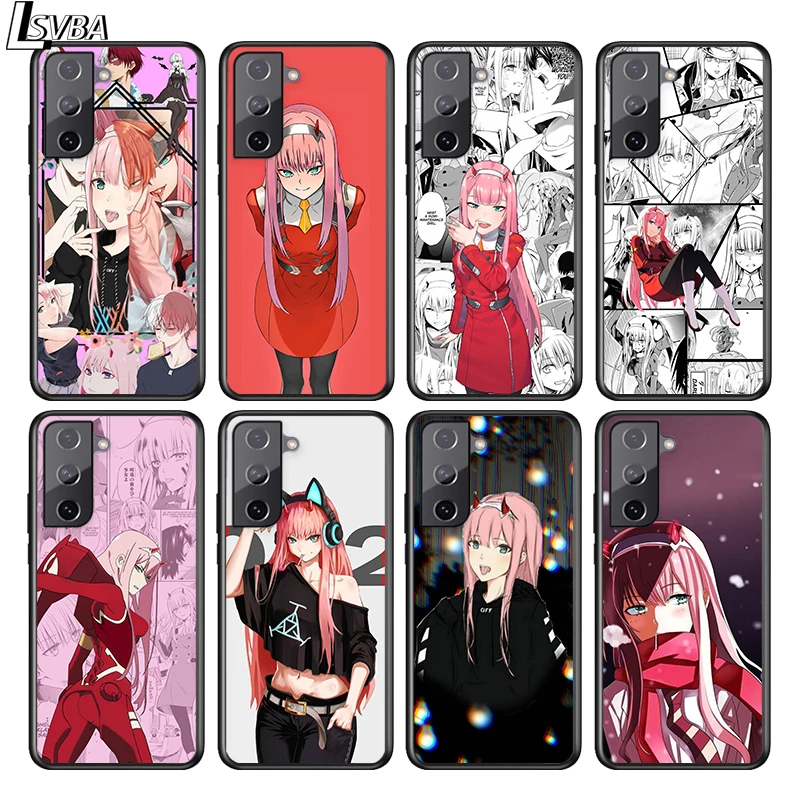 

Anime Darling in the FranXX For Samsung S21 S20 FE S10e S10 S9 S8 S7 S6 Ultra Plus Lite Edge Silicone Soft Phone Case