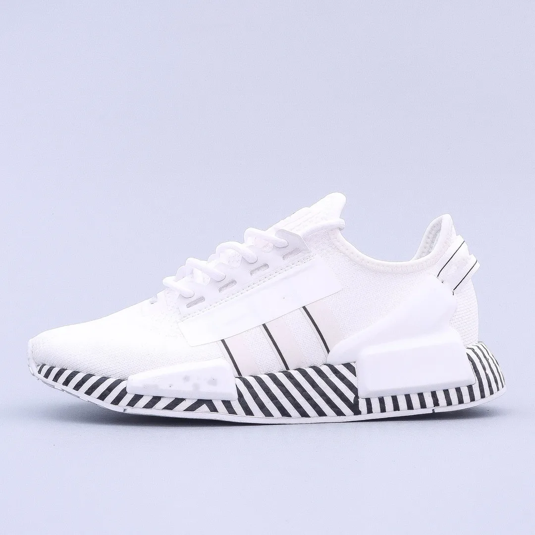 

Knitted street style classic running shoes simple joker Article 3 m reflective weaving casual basketball shoes