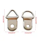 100 шт.компл. D-образное кольцо подвесная рамка для картин вешалка с ремешком крючки масляная живопись зеркало вешалка с винтами набор