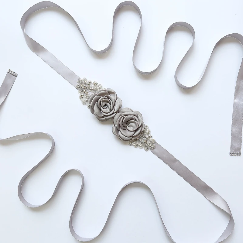 Пояс для невесты разноцветный с жемчугом пояс свадебного платья вечерние