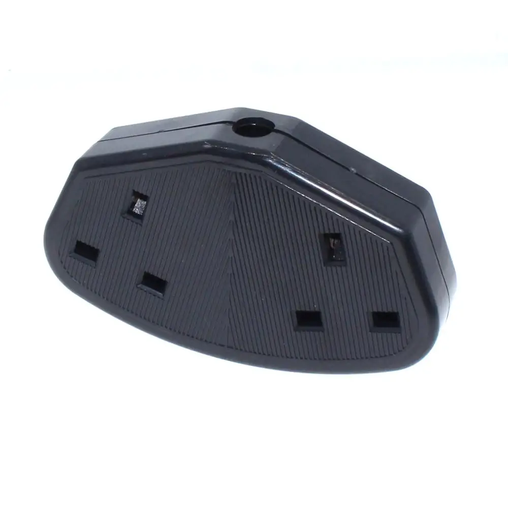 

2 gang UK Standard Detachable Female Socket 13A British Power Cord Rewirable Connector 2 Outlet Socket