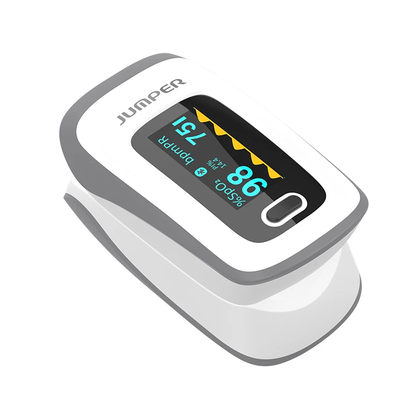 

Jumper JPD-500F OLED Ready to Ship Household Blood Oxygen Measurement Fingertip Pulse Oximeter