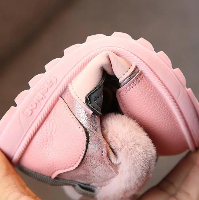 Зимние детские ботинки женские и мужские Ботинки martin модные кожаные детская