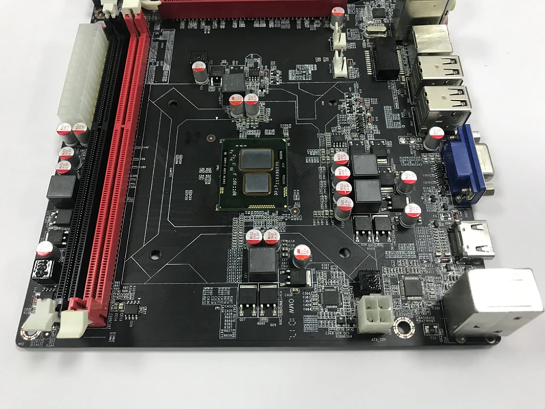 PCWINMAX HM55 I5-4xx M cpu(серия 400) Материнская плата Процессор интеграции. Поддержка DDR3 8G. PCI E, VGA, HDMI
