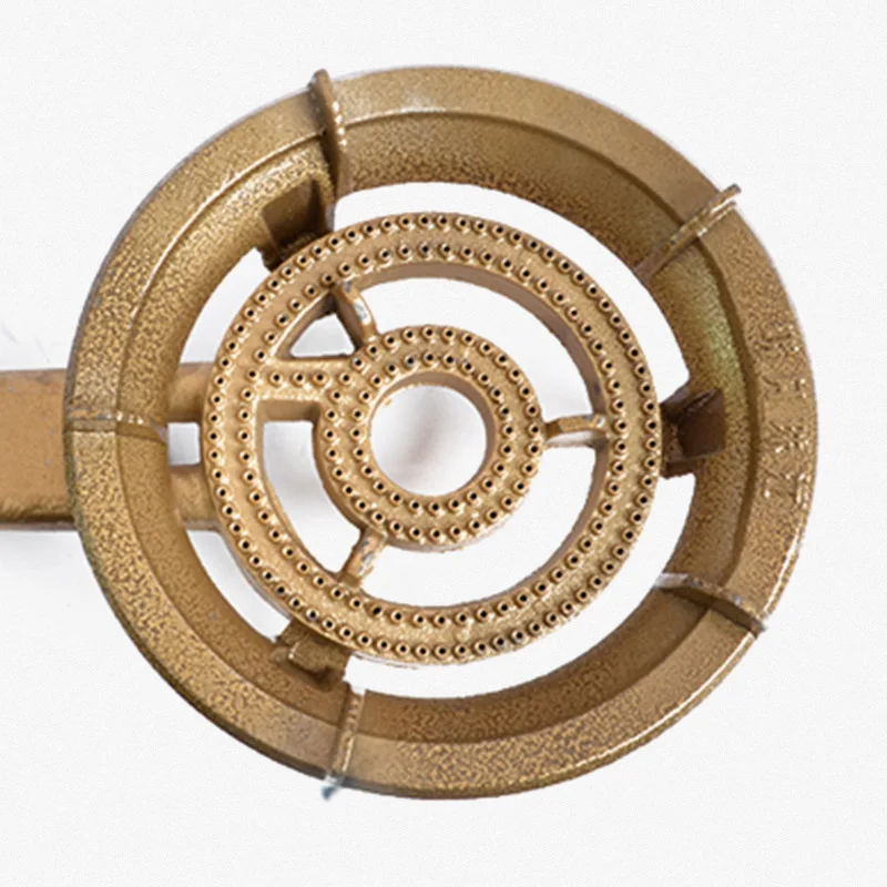 Золотая чугунная печь свирепый огонь плита быстрая газовая | Бытовая техника