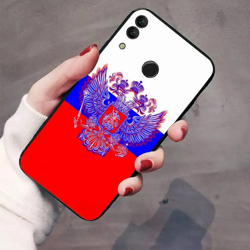 Чехол с гербом России и флагом для телефона Huawei Honor view 7a5.45 дюйма 7c5.7 дюймов 8x 8a 8c 9