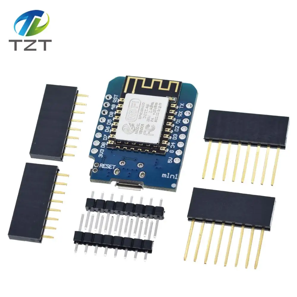 D1 MINI Беспроводной модуль CP2102/CH340 NodeMcu V3 V2 Lua wifi Интернет вещей макетная плата на основе ESP8266 ESP-12F с pcb антенной - Цвет: D1 MINI