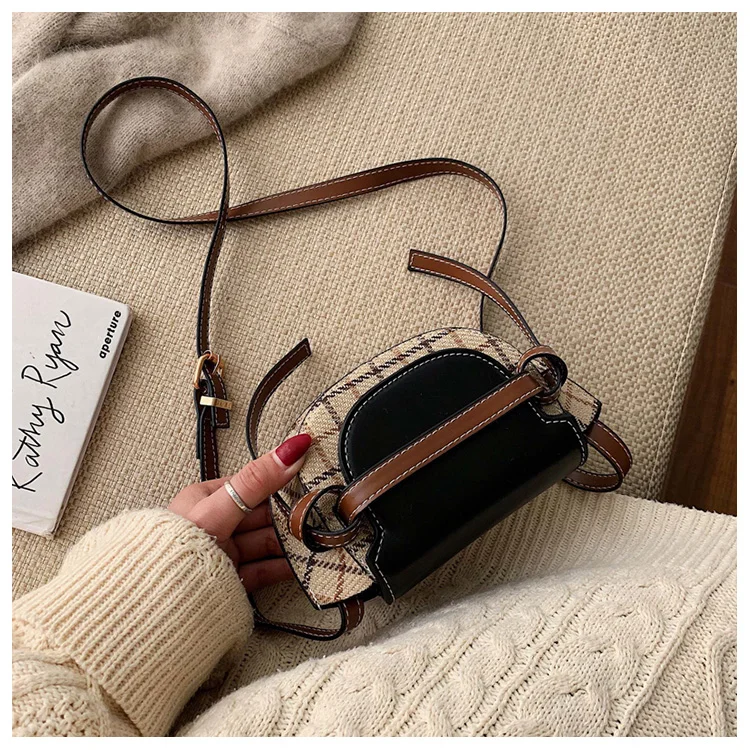 

Designer bag 2021 Fashion Trend Ladies Solid Color Small Square Bag Personality PU Leather Crossbody Handbags Messenger Purse