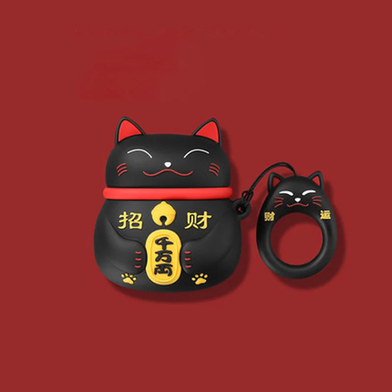 

3D Cartoon Cute Earphone Case For AirPod 2 1 case Silicone Charging Headphones Case for airpods case Protective soft Cover Box