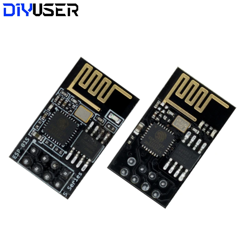 ESP8266 ESP-01 ESP-01S WS2812 RGB светодиодный модуль контроллера для IDE/SATA светильник кольцо