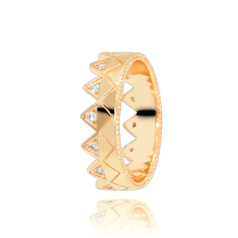 925 пробы Серебряное кольцо для женщин золотое полированное простое тонкое мужчин