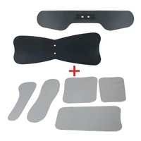 dental 2pcs oral photographic black background board5pcs stainless steel mirror